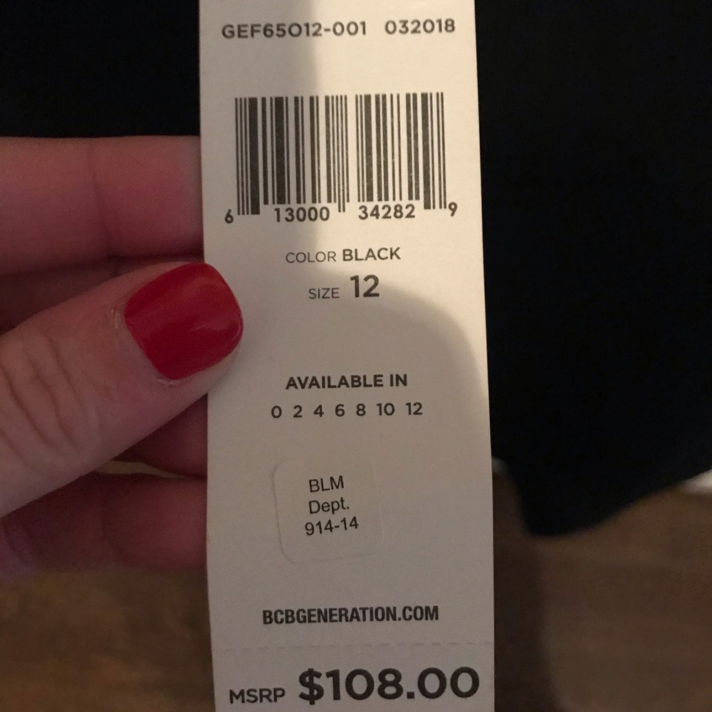 BCBG brand new WITH tags size 12 cocktail dress. - Picture 4 of 8